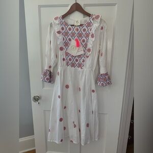 Nemo with Love Mojo Embroidered Dress NWT Small S Tuckernuck